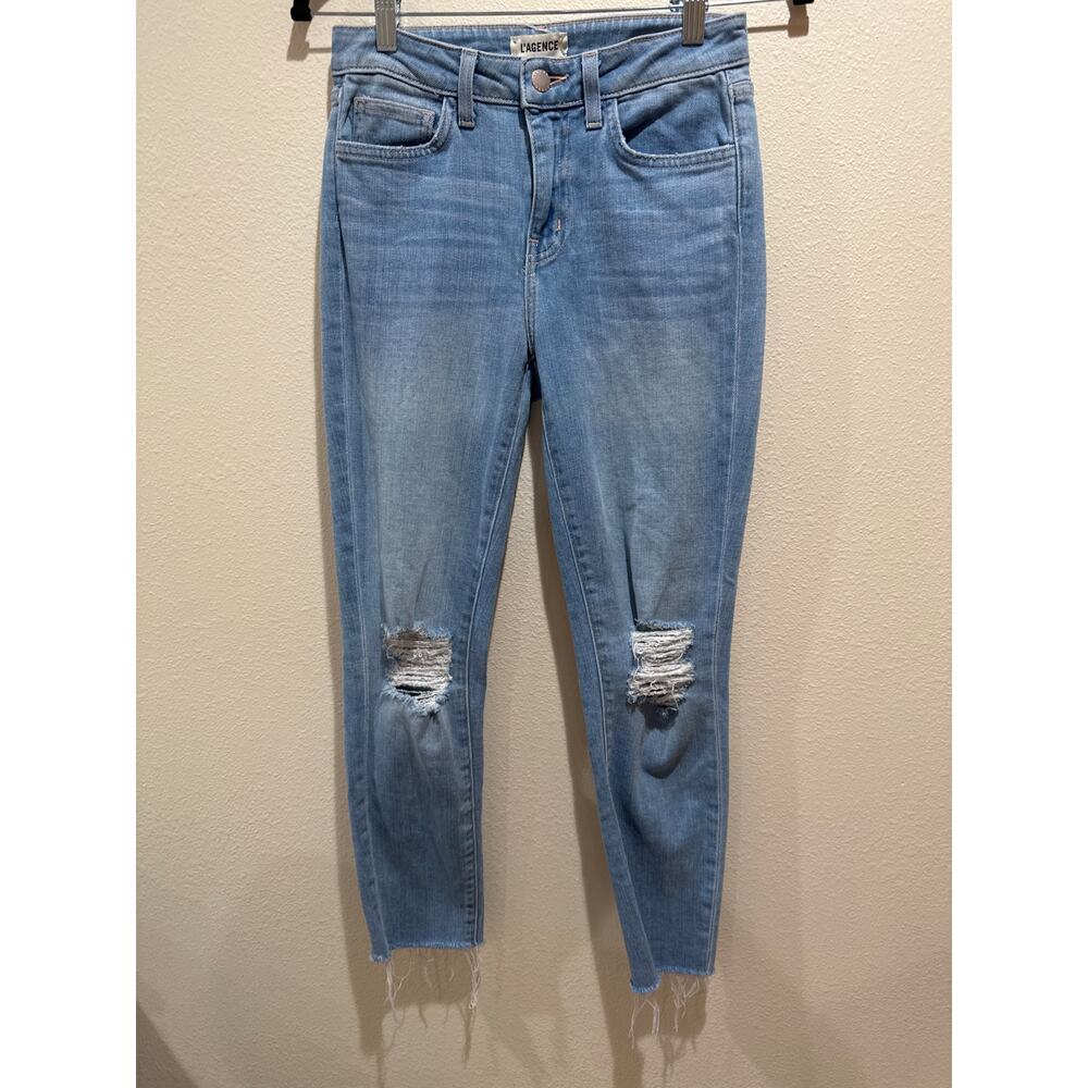 L'AGENCE El Matador high-rise slim jeans size 25